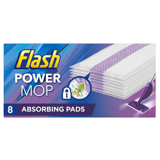 Flash Power Mop Refill Pads - 8 pads