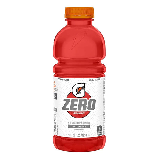 Gatorade zero fruity punch + berry - 355ml