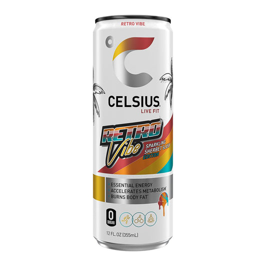 Celsius sparkling retro vibes - 355ml