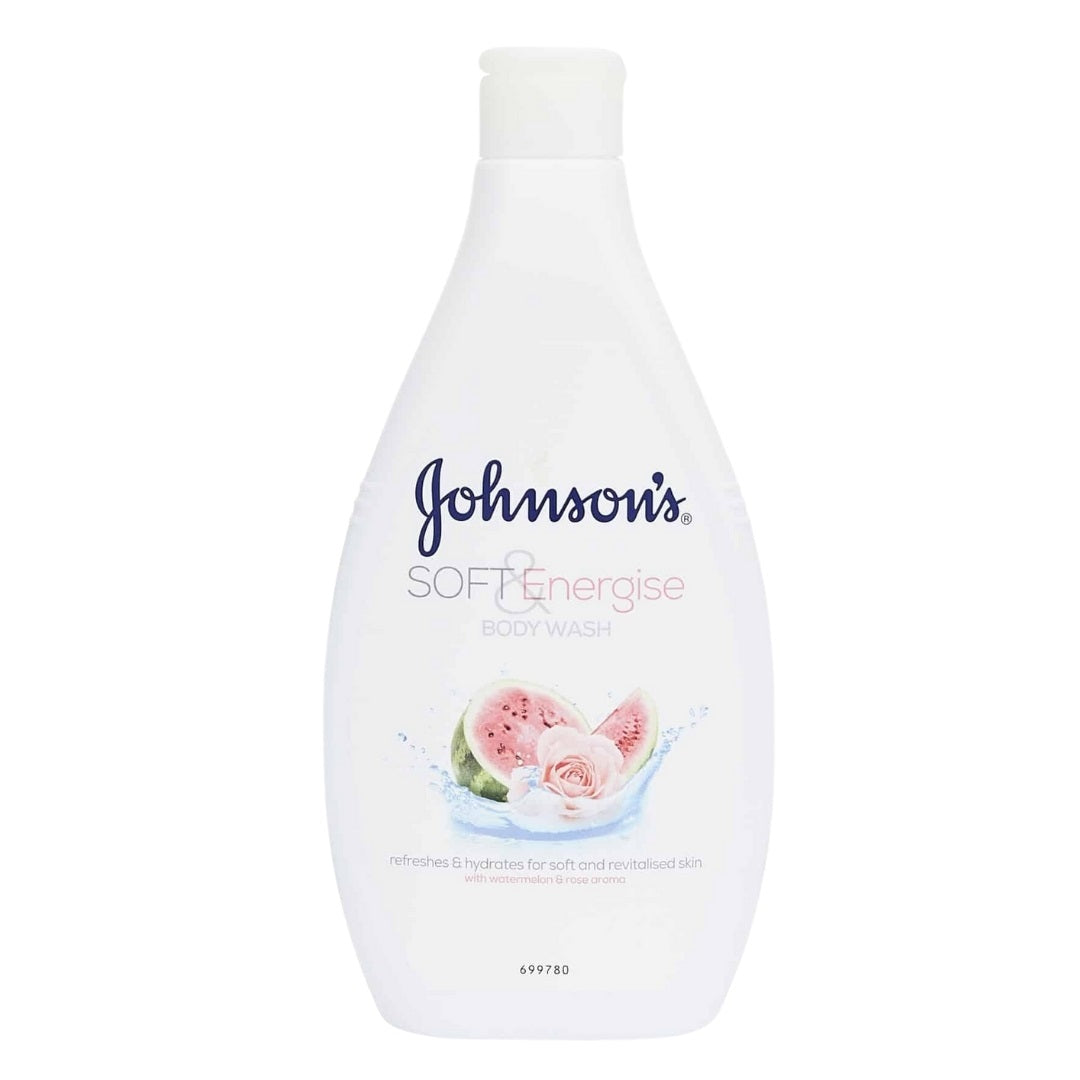 Johnsons Soft & Nourish Watermelon Body Wash - 400ml