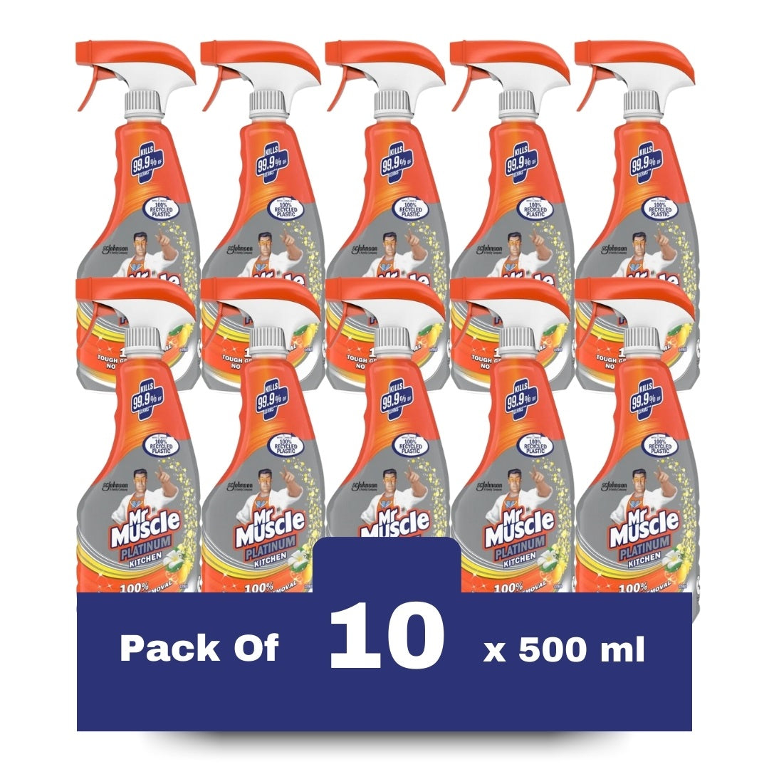 Mr Muscle Platinum Kitchen 500ml The British Wholesaler