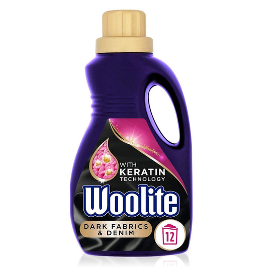 Woolite Dark Fabric Detergent with keratin technology - 750ml