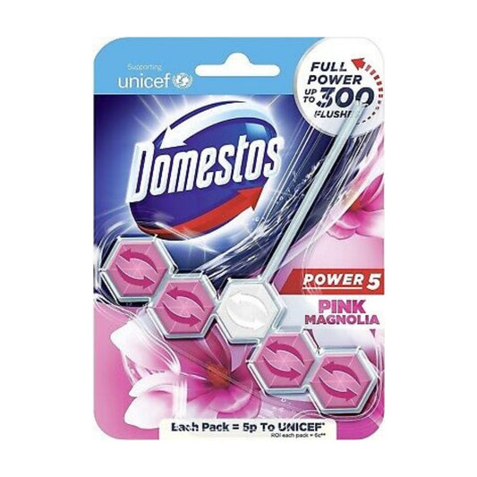 Domestos Rim Block 5 Magnolia - 55gm