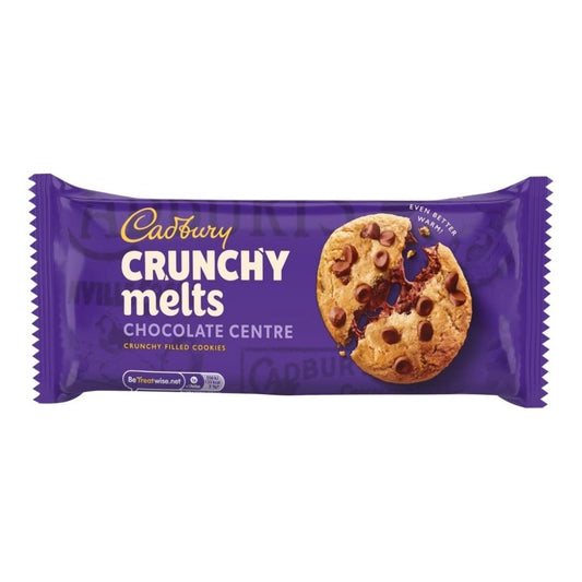 Cadbury Crunch Melts - Crunchy Filled Cookies - 156g