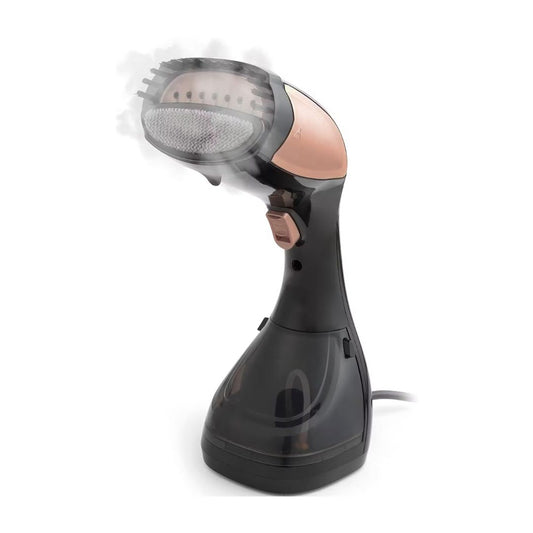 BELDRAY GARMENT STEAMER BLACK & ROSE GOLD