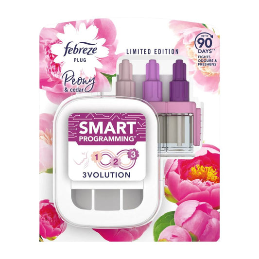 FEBREZE 3VOL COMPLETE PEONY & CEDAR