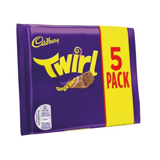Cadbury Twirl Multipack - 5 Packs
