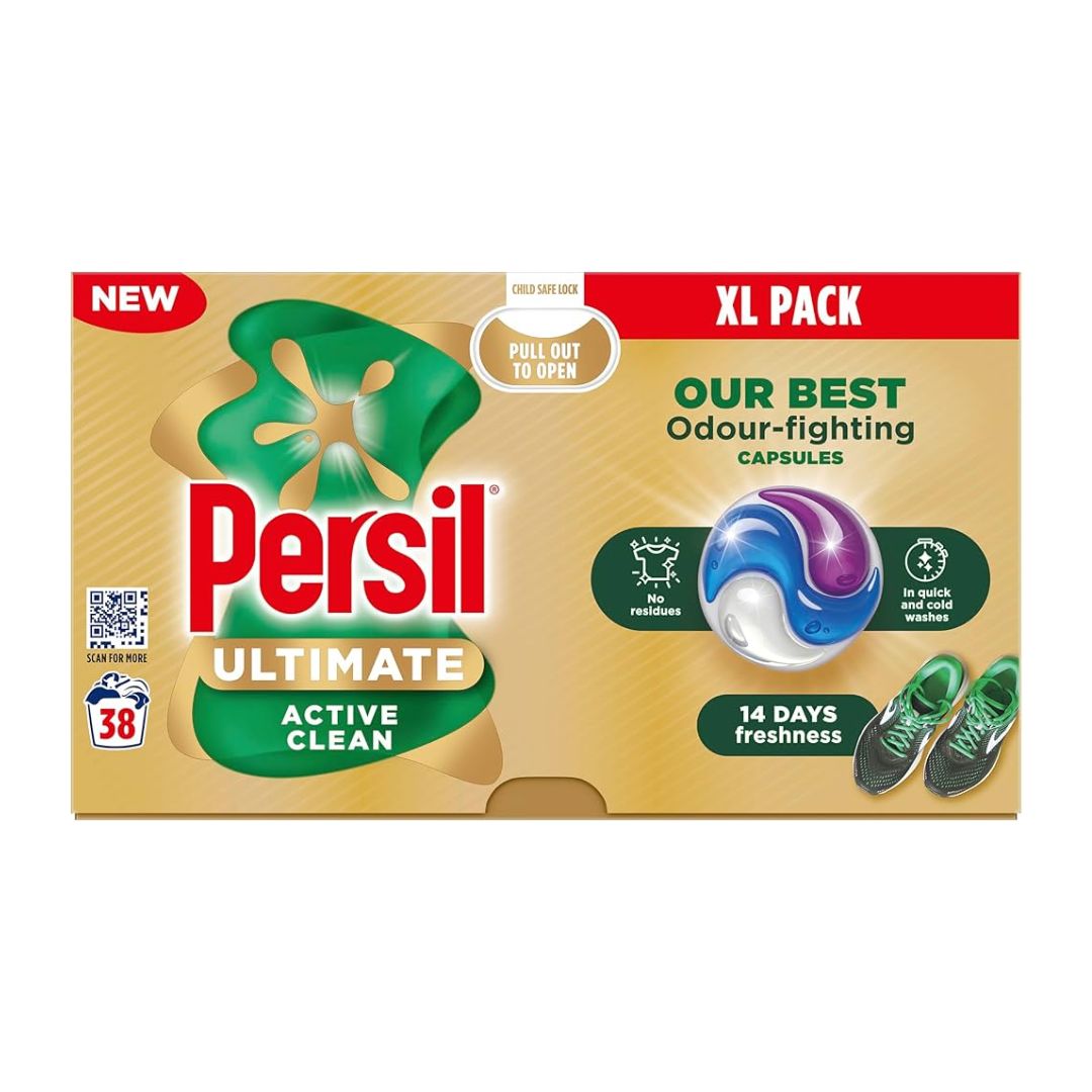 PERSIL ULTIMATE CAPSULES ACTIVE CLEAN 38pods