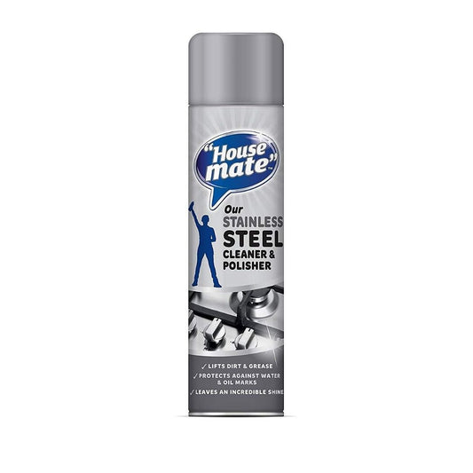 HOUSE MATE STAINLESS STEEL CLEANER & POLISH - 350ml