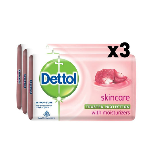 DETTOL SOAP SKIN - 3x60g