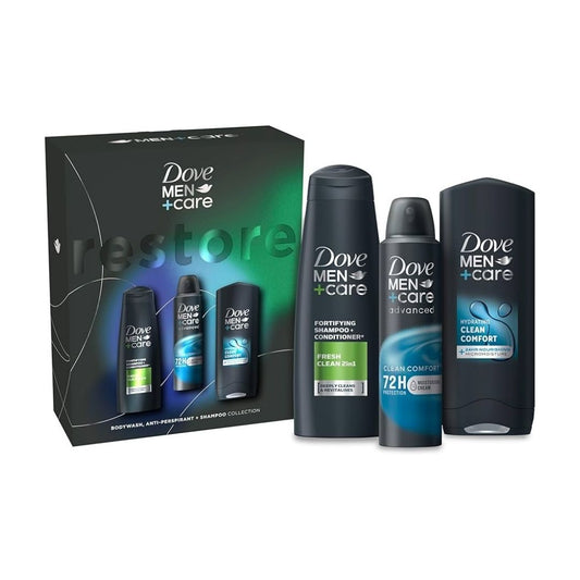 Dove Mens 6pc Cleans & Care Set