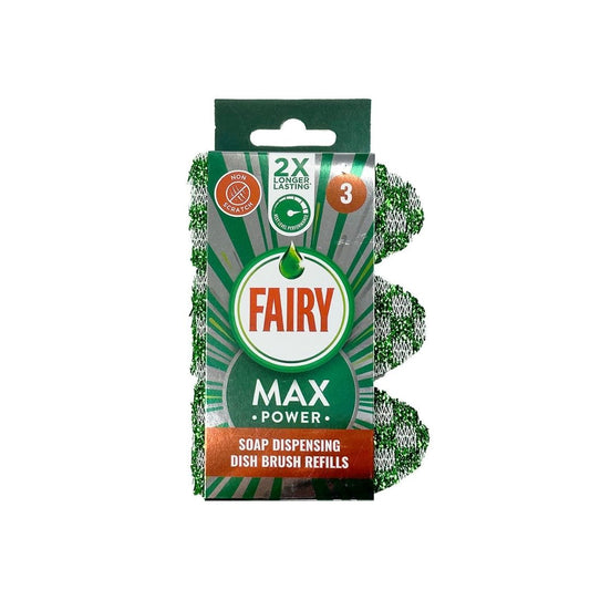 FAIRY MAX SOAP DISP BRUSH REFILL - 3PK