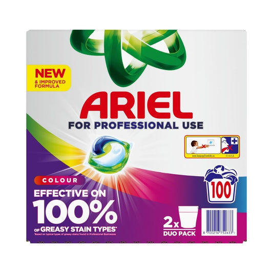 Ariel Professional Pods Colour 100 pods