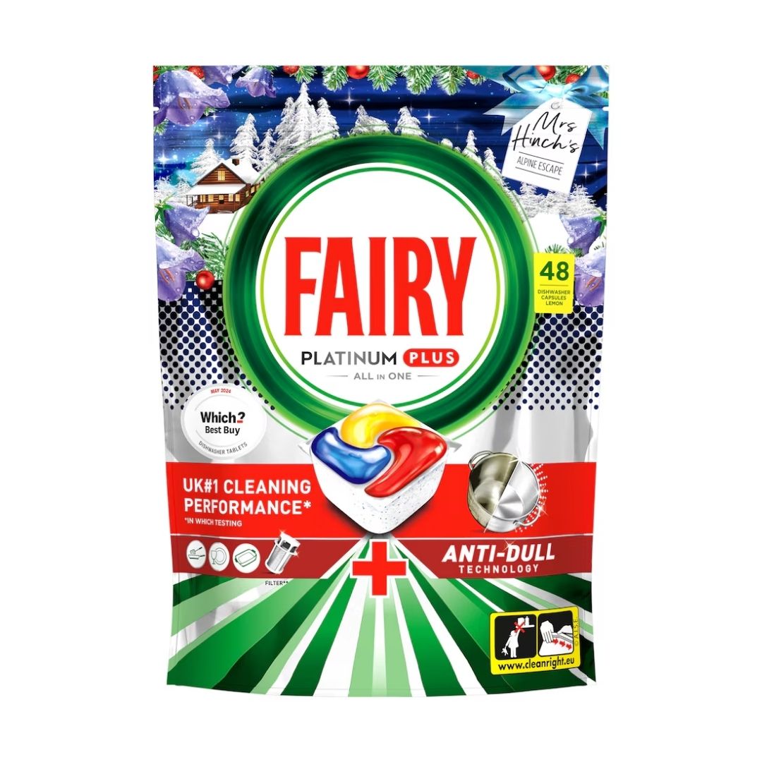 Fairy Dishwasher Tabs Platinum Plus Alpine Escape - 48 tabs