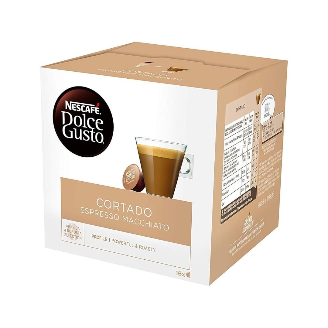 Dolce Gusto Cortado Espresso Macchiato - 16 Pods