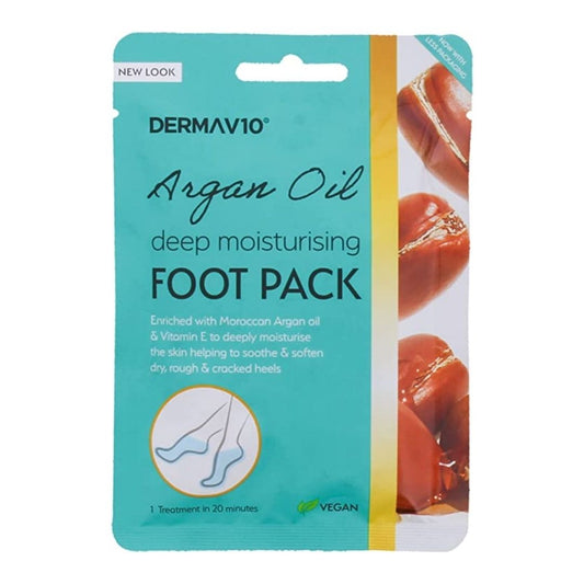 Derma V10 Argan Oil Foot Pack