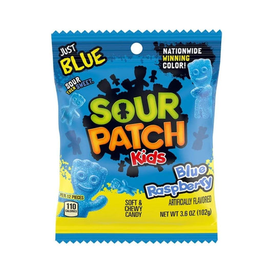 sour patch kids blue raspberry - 130g