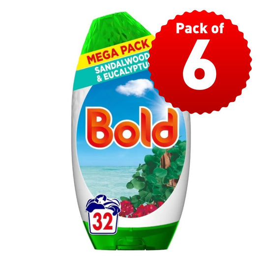 Bold Gel 32 Wash Sandalwood & Eucalyptus
