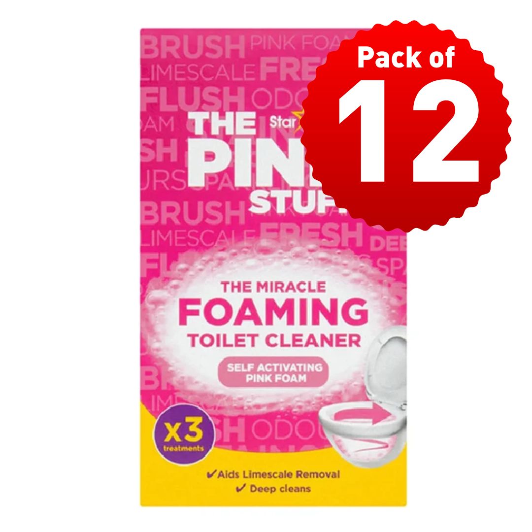 The Pink Stuff - The Miracle Power Foaming Toilet Cleaner - 3x100g