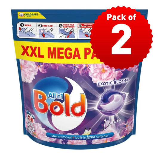 Bold All-in-1 pods 58 exotic bloom