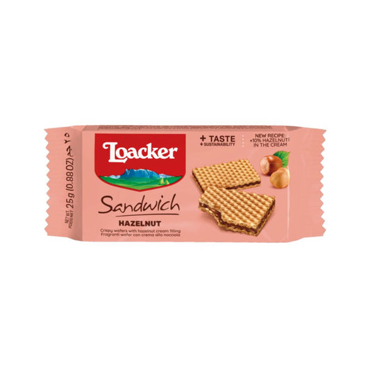 Loacker sandwich hazelnut - 25g