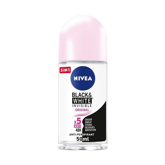Nivea Black & White Roll On - Women - 50ml