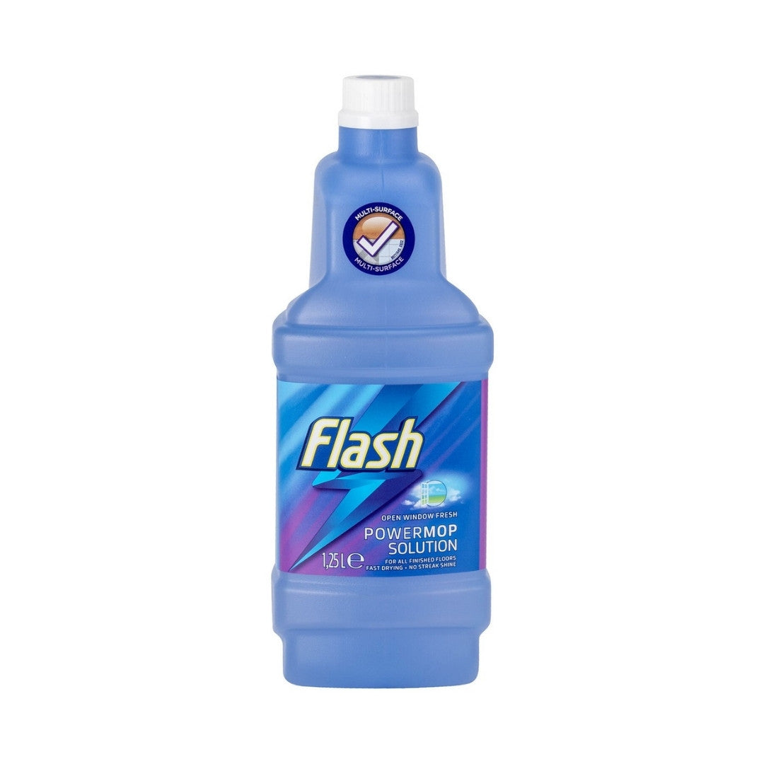 Flash Powermop Liquid Refill Open Window Fresh Scent - 1.25l