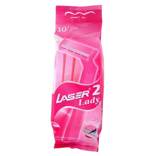 Laser 2 Women Disposable Razore - 20 Pieces