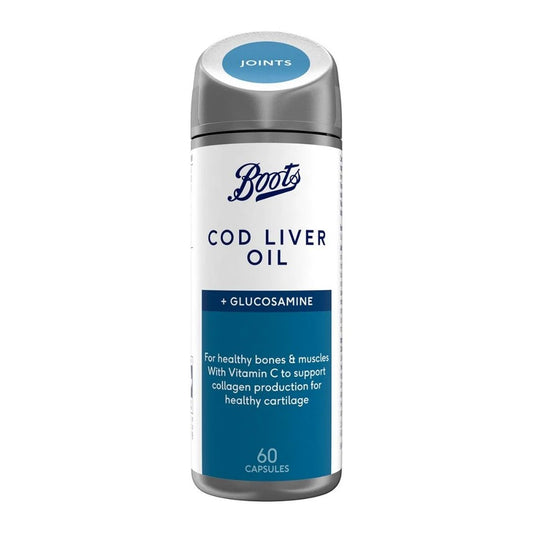 Boots - Max Strength - Cod Liver Oil - 60 Capsules