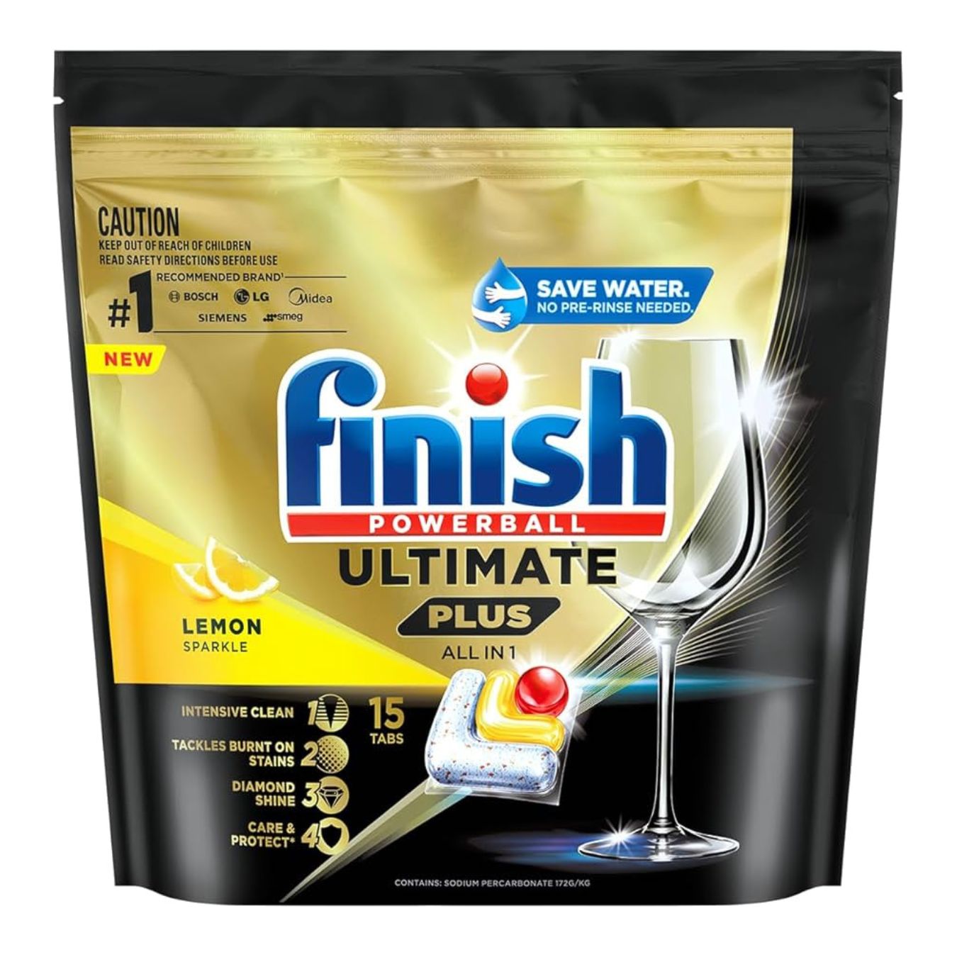 FINISH DISHWASHER TABLETS ULTIMATE PLUS 85's
