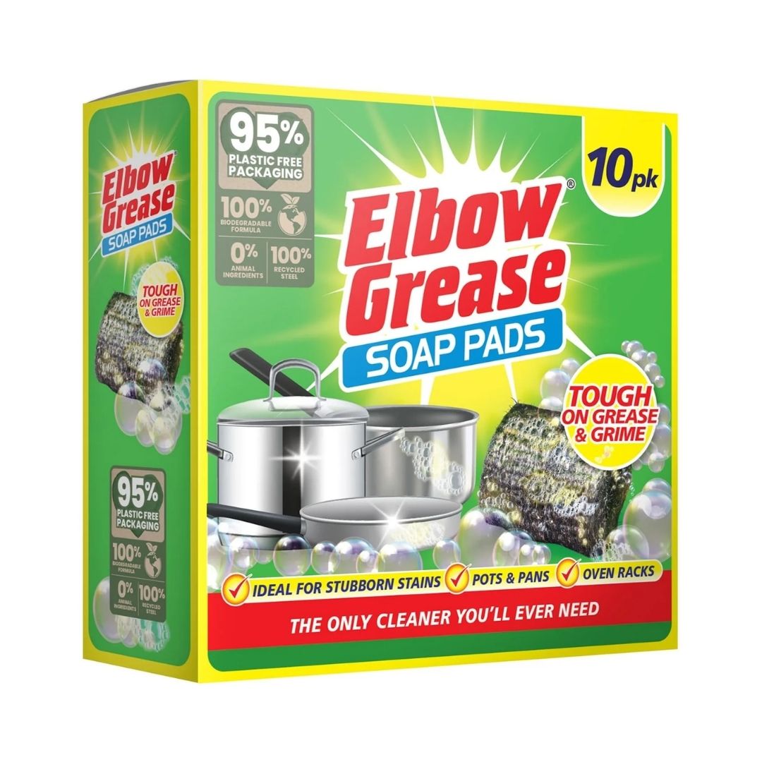 ELBOW GREASE SOAP PADS - 10pk