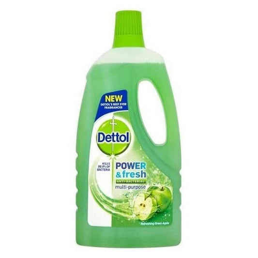 Dettol Floor Cleaner  Clean & Fresh Green Apple - 1L
