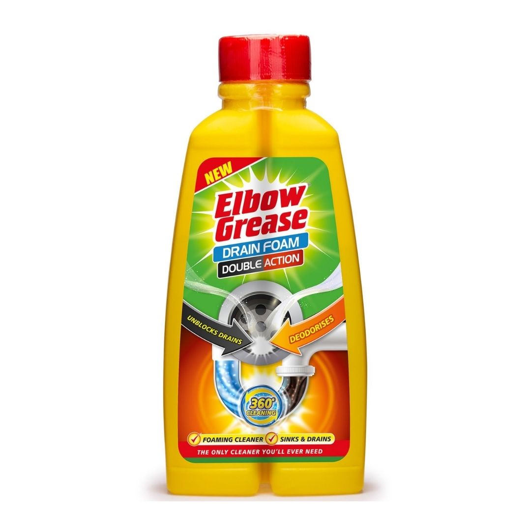 ELBOW GREASE DRAIN FOAMER DOUBLE ACTION