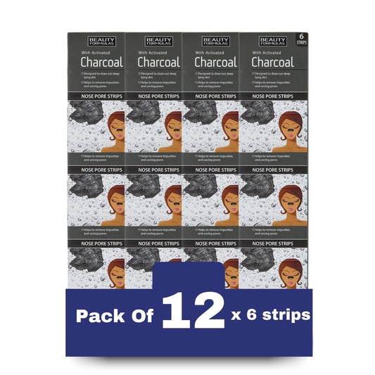 Beauty Formulas Charcoal Nose Pore - 6 Strips