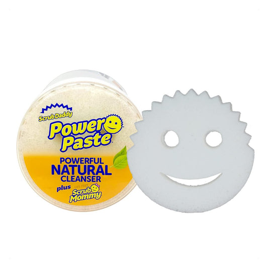 Scrub Daddy - Power Paste + Scrub Mommy Sponge -  1 Pack 250g