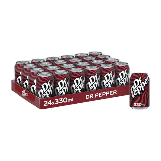 Dr Pepper Original Box - 330ml x 24 Can