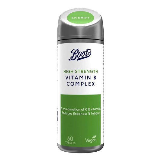 Boots Vitamin B12 - High Strength - 60 Tablets