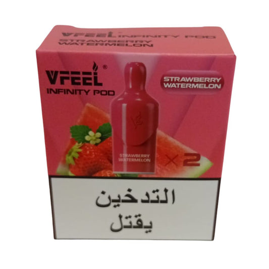 Vfeel Infinity POD - Strawberry Watermelon - 3000 Puff x 2