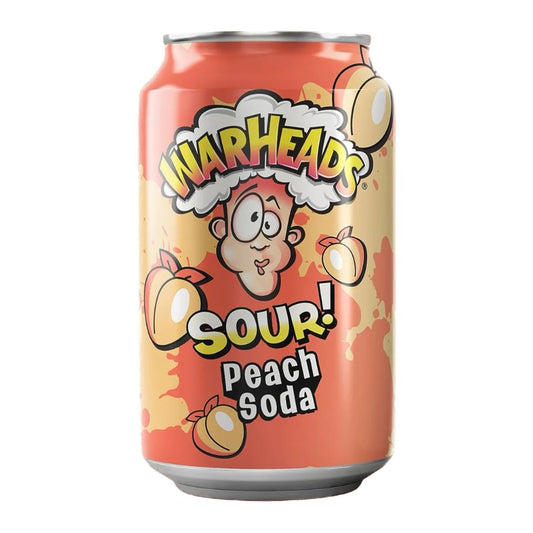 Warheads Soda - Peach - 355ml