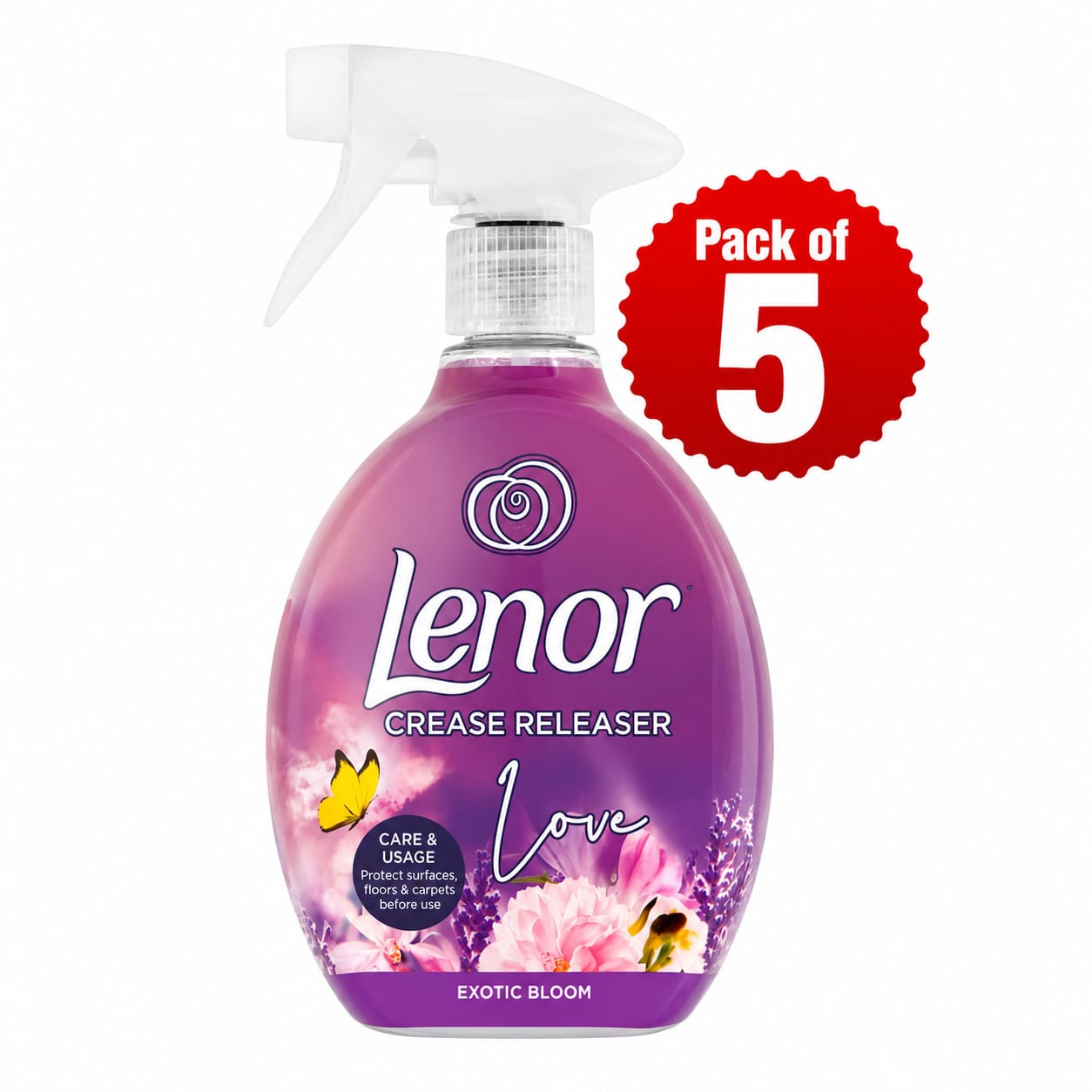 Lenor Crease Releaser Exotic Bloom - 500ml