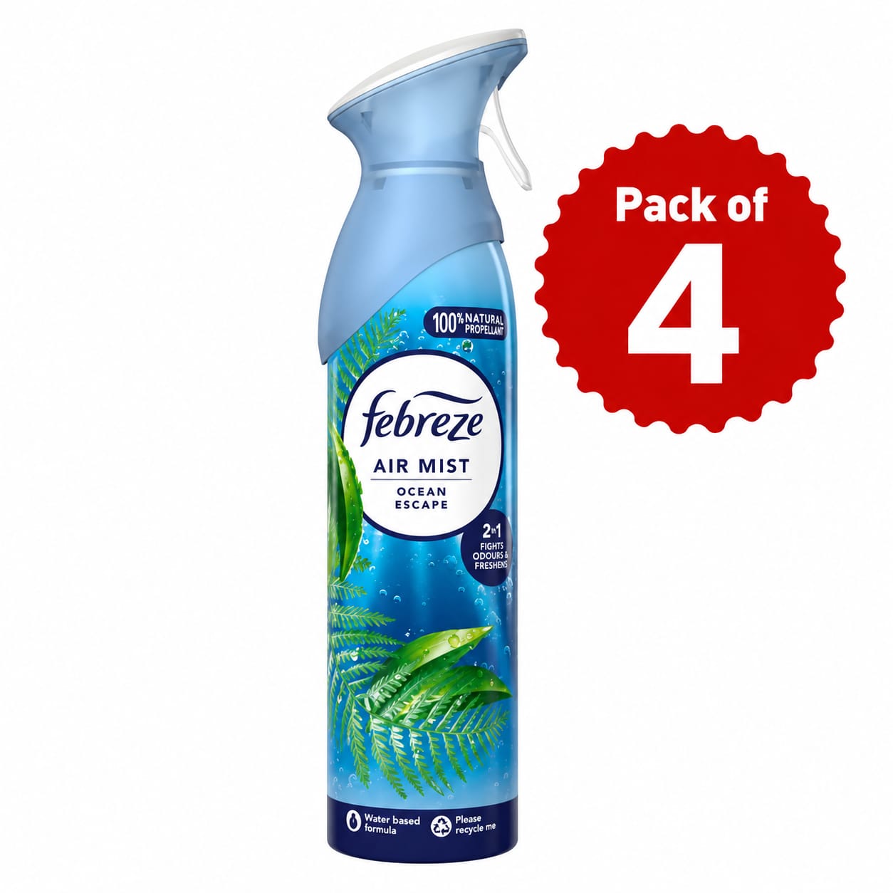 Febreze Air Freshener Spray Ocean Escape - 185ml