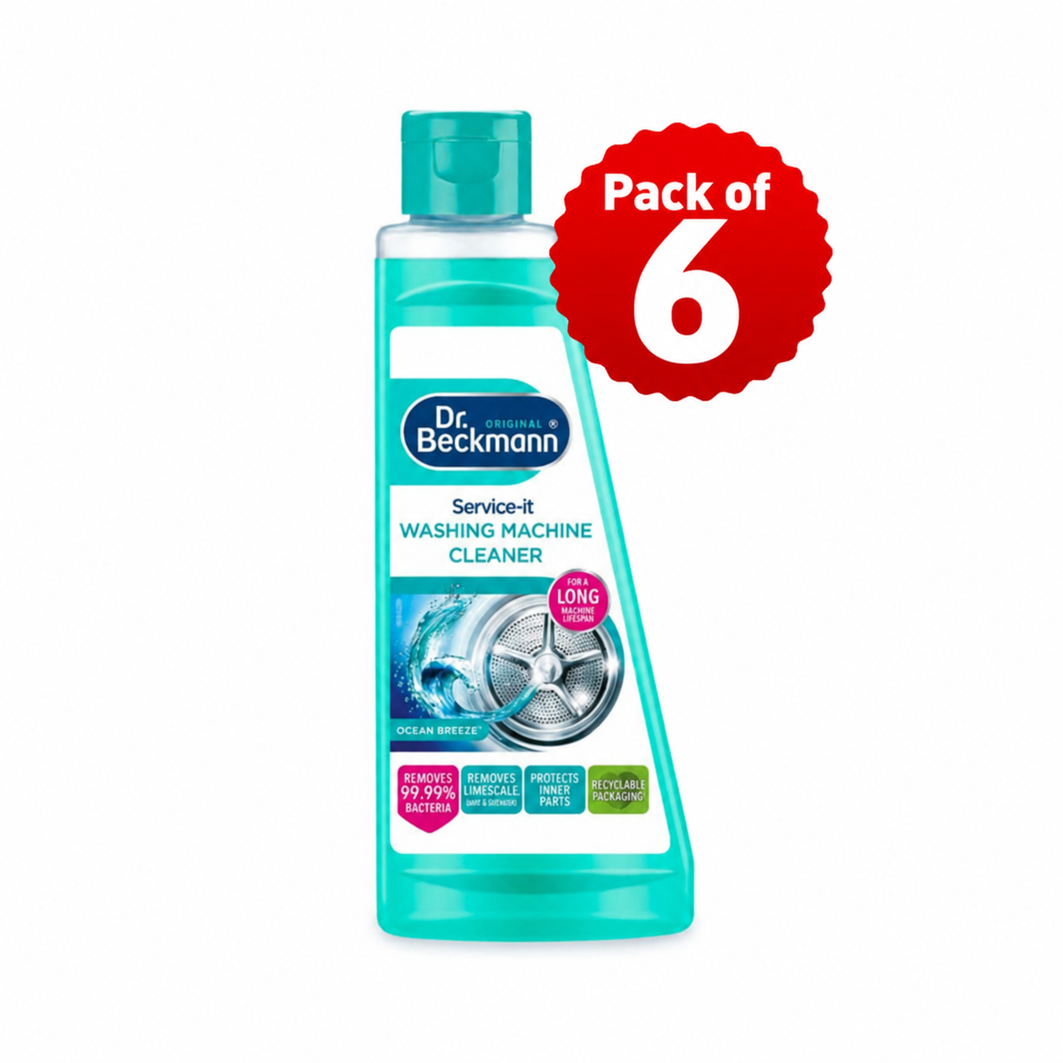 Dr Beckmann Service-it Washing Machine Cleaner - Ocean Breeze - 250ml