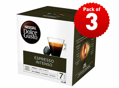 Dolce Gusto Espresso Intenso - Intensity 7 - 16 Capsules