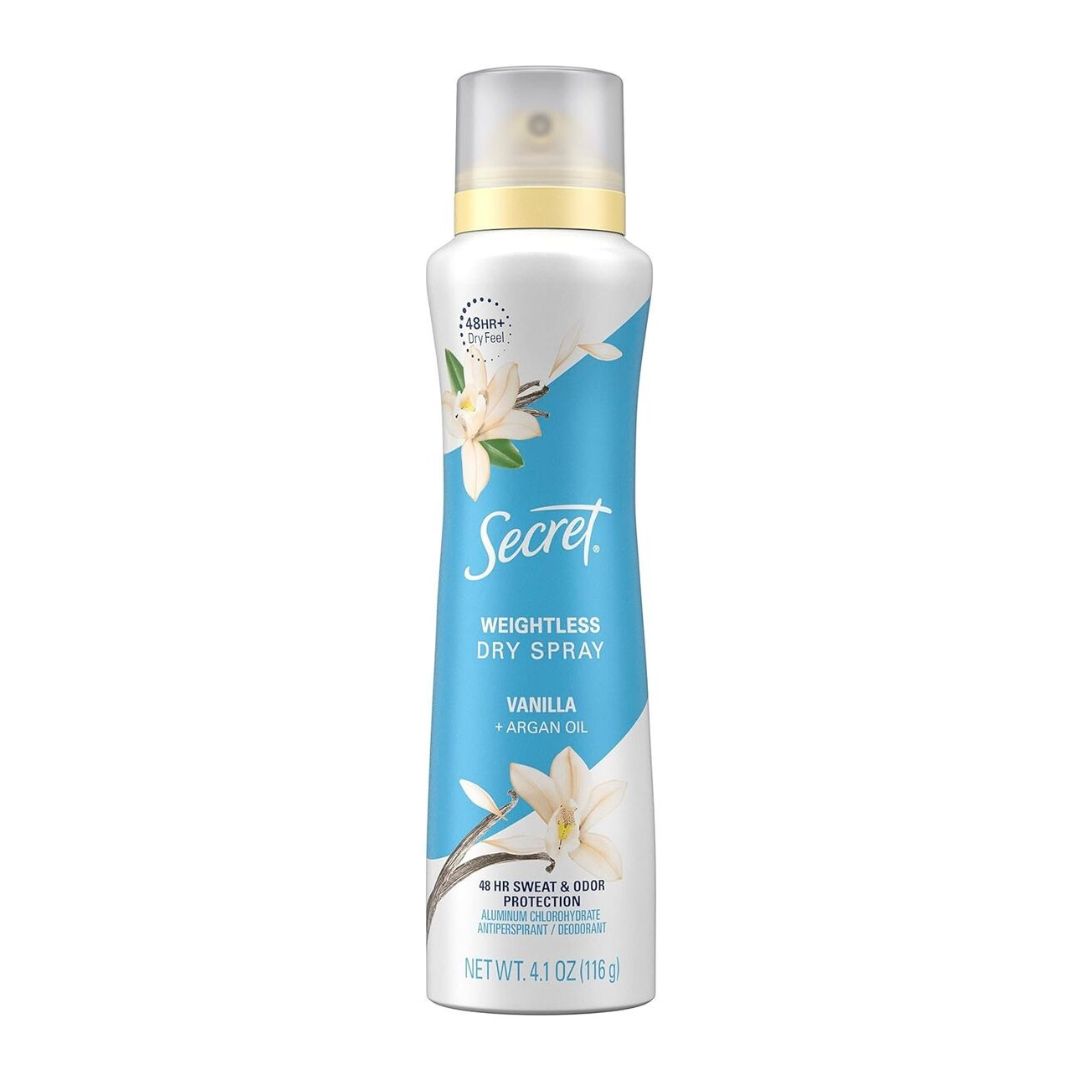 Secret deo vanilla+argan oil - 116g
