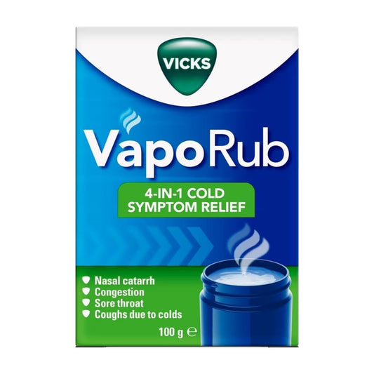 Vicks Vapo Rub 4 in 1 cold symptom relief - 100g