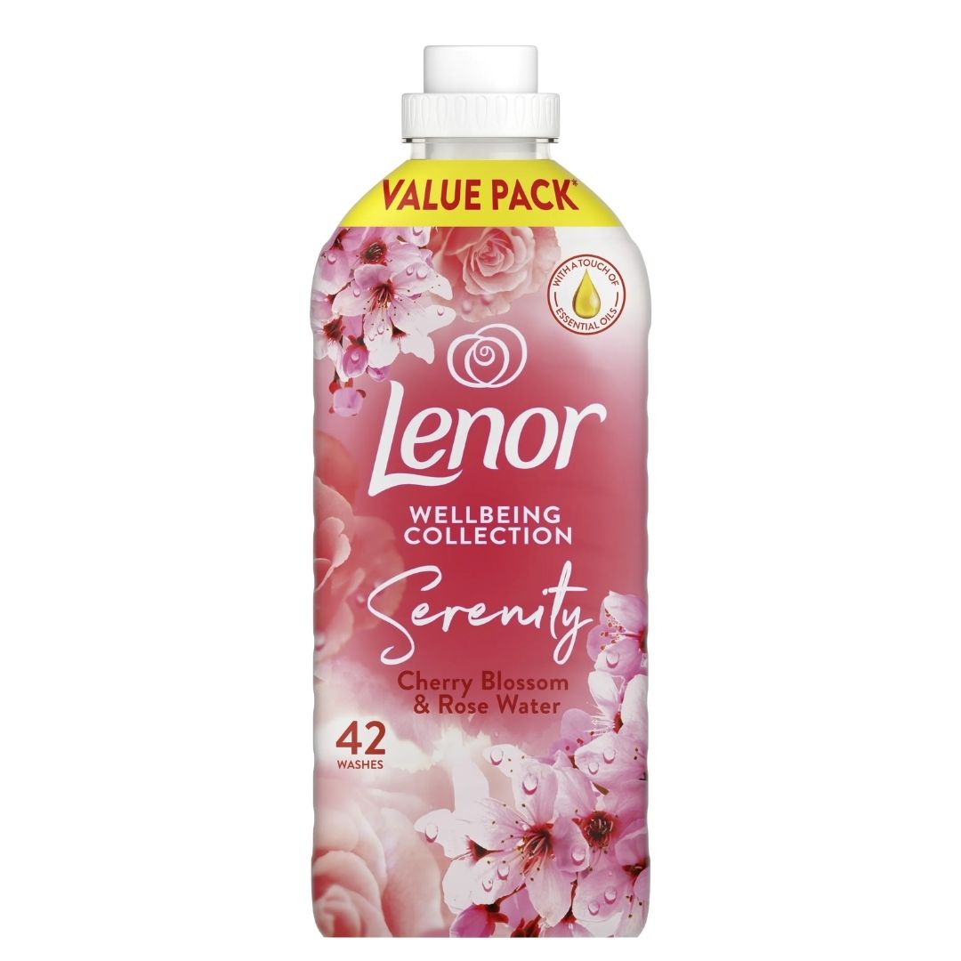 Lenor Fabric Conditioner 50 Wash Cherry Blossom & Rose Water - 1.65L
